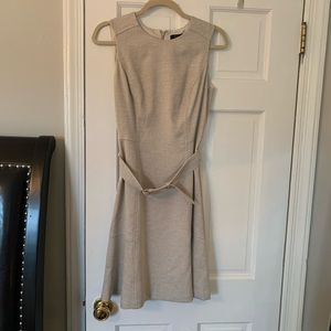White House Black Market Dress (oatmeal)